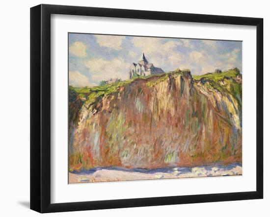 L'Eglise a Varangeville, C.1880-Claude Monet-Framed Giclee Print
