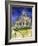 L'Eglise d'Auvers-sur-Oise-Vincent van Gogh-Framed Giclee Print