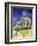 L'Eglise d'Auvers-sur-Oise-Vincent van Gogh-Framed Giclee Print