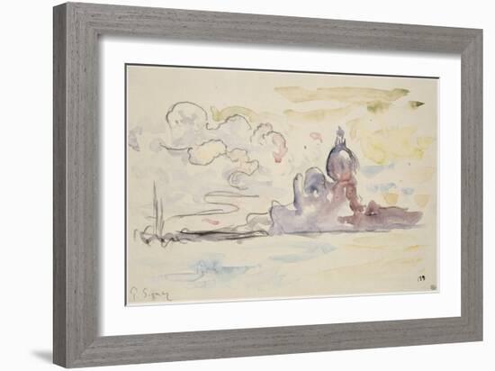 L'église de la Salute et la lagune-Paul Signac-Framed Giclee Print