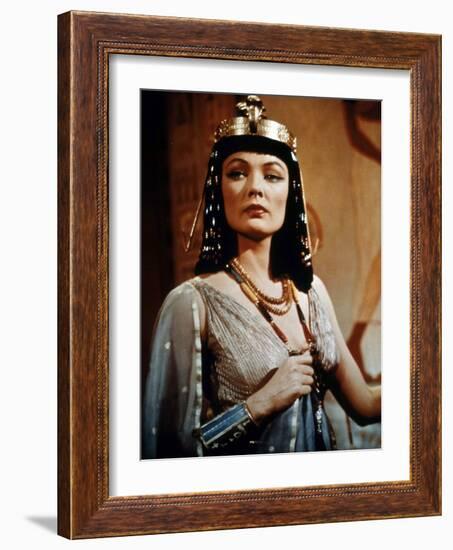 L' Egyptien the Egyptian De Michaelcurtiz Avec Anitra Stevens 1954-null-Framed Photo