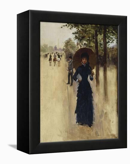 L'Elegante-Jean Béraud-Framed Premier Image Canvas