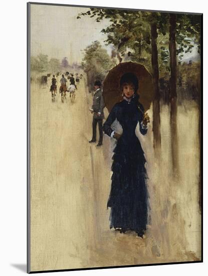 L'Elegante-Jean Béraud-Mounted Giclee Print