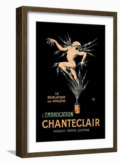 L'Embrocation Chanteclair-Mich (Michel Liebeaux)-Framed Art Print