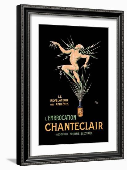 L'Embrocation Chanteclair-Mich (Michel Liebeaux)-Framed Art Print