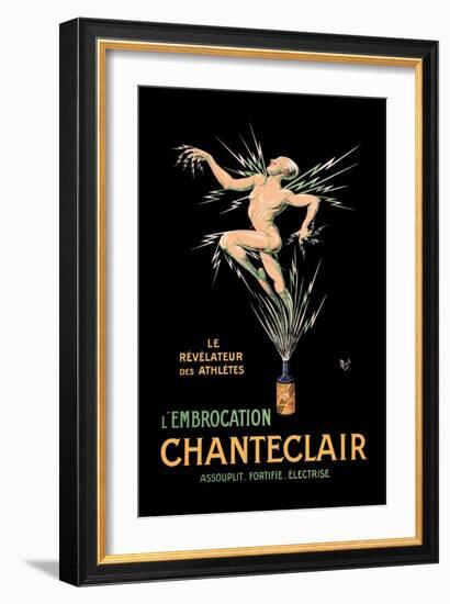 L'Embrocation Chanteclair-Mich (Michel Liebeaux)-Framed Art Print