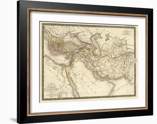 L'Empire d'Alexandre, c.1822-Adrien Hubert Brue-Framed Art Print