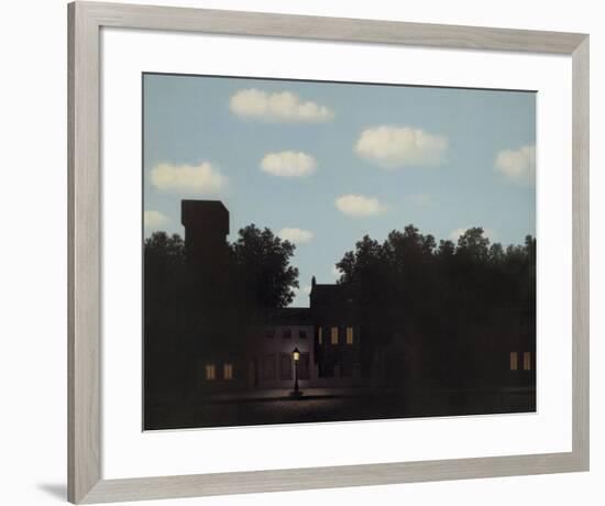 L'Empire des Lumieres-Rene Magritte-Framed Art Print