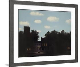 L'Empire des Lumieres-Rene Magritte-Framed Art Print