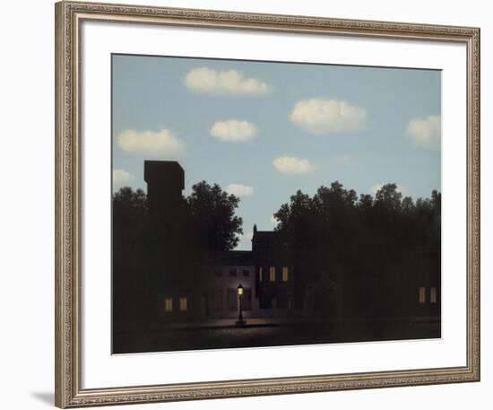 L'Empire des Lumieres-Rene Magritte-Framed Art Print