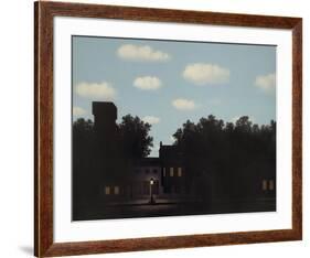 L'Empire des Lumieres-Rene Magritte-Framed Art Print