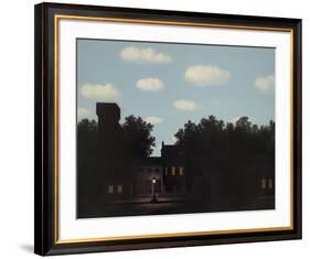 L'Empire des Lumieres-Rene Magritte-Framed Art Print