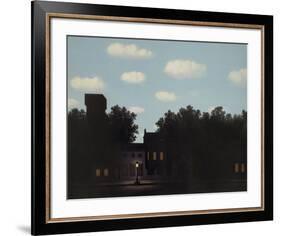 L'Empire des Lumieres-Rene Magritte-Framed Art Print