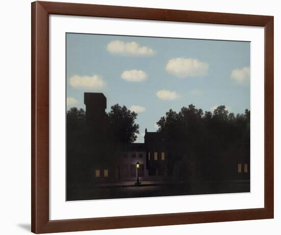 L'Empire des Lumieres-Rene Magritte-Framed Art Print