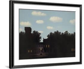 L'Empire des Lumieres-Rene Magritte-Framed Art Print