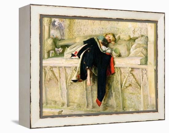 L'Enfant Du Regiment (The Random Shot) 1855 (Oil on Paper Laid Down on Board)-John Everett Millais-Framed Premier Image Canvas