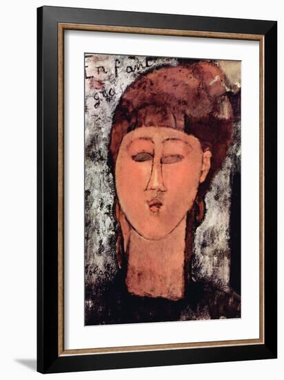 L'Enfant Gras-Amedeo Modigliani-Framed Art Print