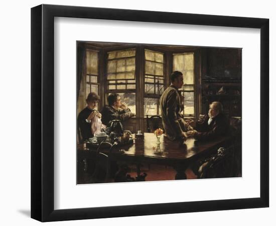 L'enfant prodigue : Le départ-James Tissot-Framed Giclee Print