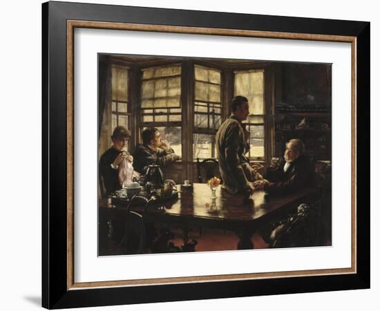 L'enfant prodigue : Le départ-James Tissot-Framed Giclee Print