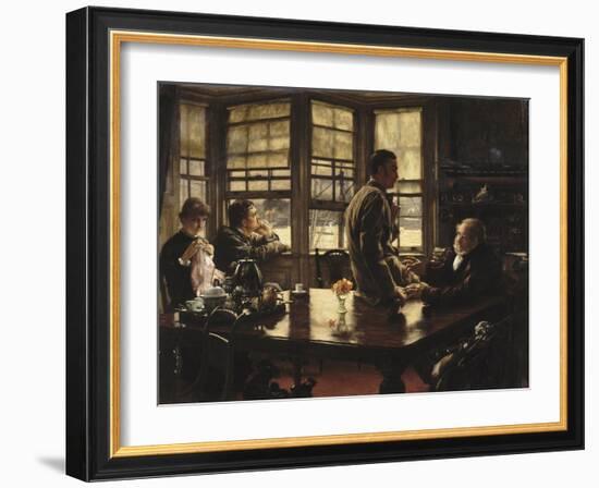 L'enfant prodigue : Le départ-James Tissot-Framed Giclee Print