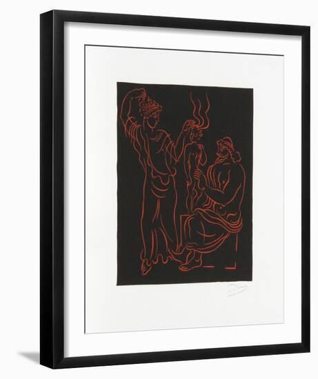L'Enfant-Andre Derain-Framed Collectable Print