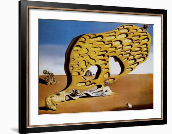 L'Enigma del Desiderio-Salvador Dalí-Framed Art Print