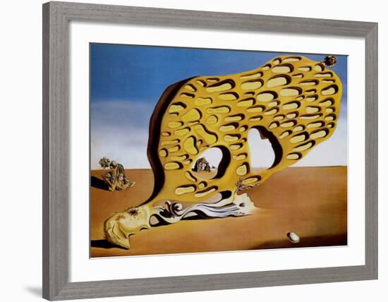 L'Enigma del Desiderio-Salvador Dalí-Framed Art Print