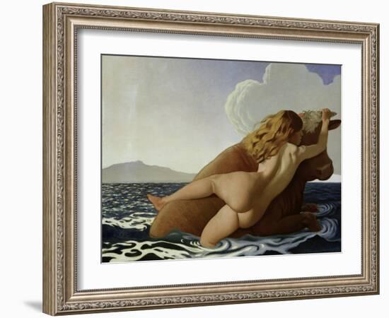 L'Enlèvement d'Europe (The Abduction of Europe), 1908-Félix Vallotton-Framed Giclee Print