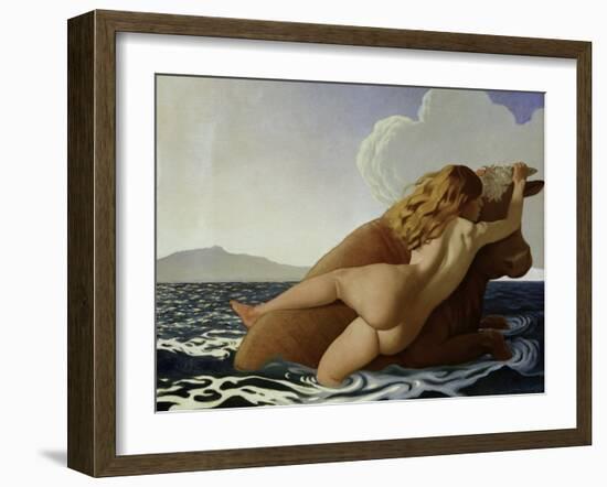 L'Enlèvement d'Europe (The Abduction of Europe), 1908-Félix Vallotton-Framed Giclee Print