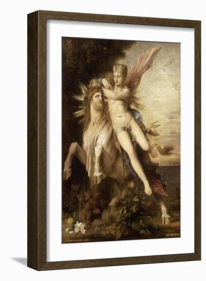 L'enlèvement d'Europe-Gustave Moreau-Framed Giclee Print