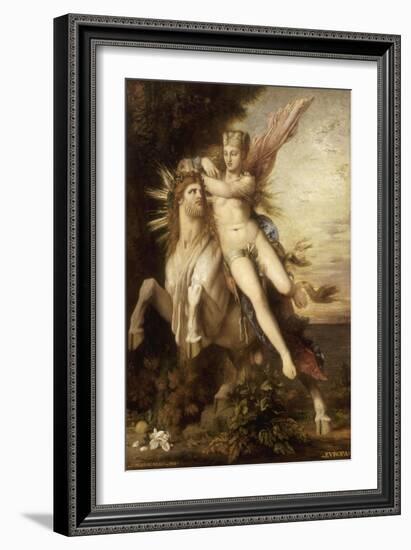 L'enlèvement d'Europe-Gustave Moreau-Framed Giclee Print