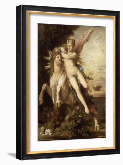 L'enlèvement d'Europe-Gustave Moreau-Framed Giclee Print