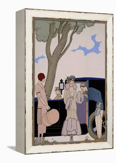 L'Ensie-Georges Barbier-Framed Premier Image Canvas