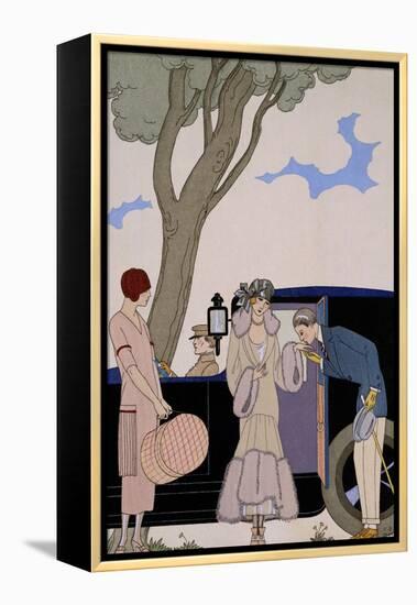 L'Ensie-Georges Barbier-Framed Premier Image Canvas