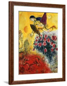 L'Envol-Marc Chagall-Framed Art Print