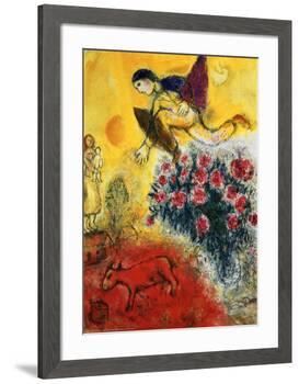 L'Envol-Marc Chagall-Framed Art Print