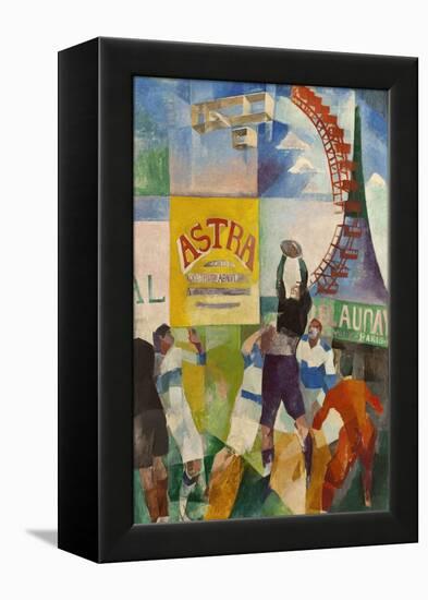 L'équipe de Cardiff-Robert Delaunay-Framed Premier Image Canvas