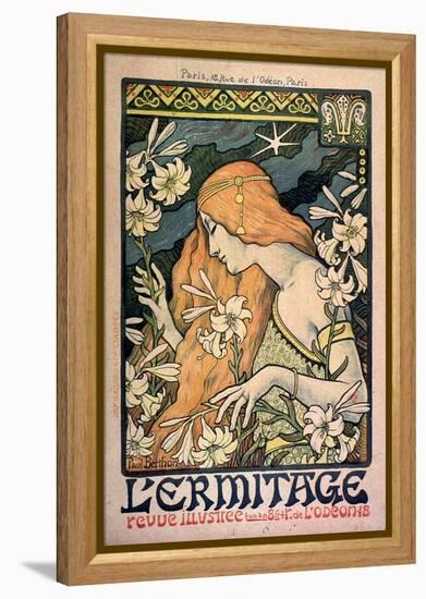 L'Ermitage, Revue Illustrée, Poster, 1897-Paul Berthon-Framed Premier Image Canvas
