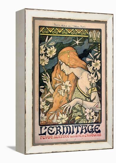 L'Ermitage, Revue Illustrée, Poster, 1897-Paul Berthon-Framed Premier Image Canvas