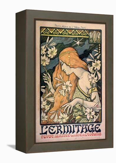 L'Ermitage, Revue Illustrée, Poster, 1897-Paul Berthon-Framed Premier Image Canvas