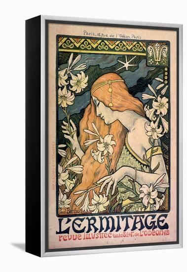 L'Ermitage, Revue Illustrée, Poster, 1897-Paul Berthon-Framed Premier Image Canvas