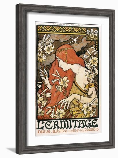 L'Ermitage-Paul Berthon-Framed Art Print