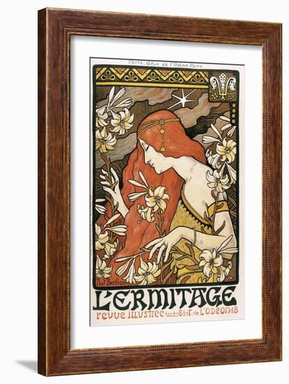 L'Ermitage-Paul Berthon-Framed Art Print