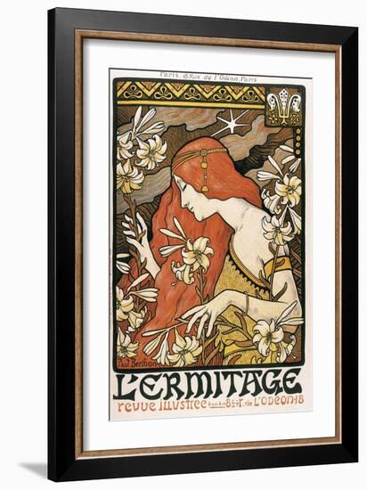 L'Ermitage-Paul Berthon-Framed Art Print