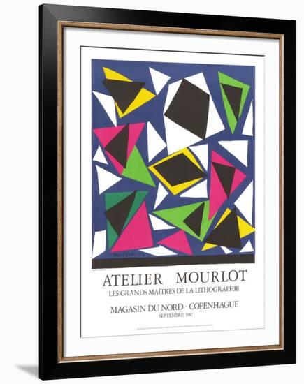 L'Escargot-Henri Matisse-Framed Art Print