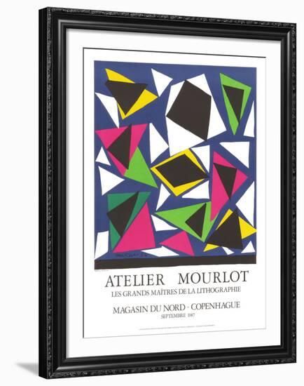 L'Escargot-Henri Matisse-Framed Art Print