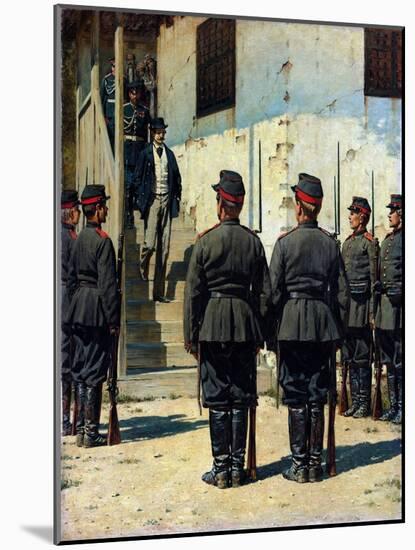 L'espion  (The Spy) Peinture De Vassili Verechtchaguine (Vereshchagin) (1842-1904) Dim 155,5X129 C-Vasili Vasilievich Vereshchagin-Mounted Giclee Print