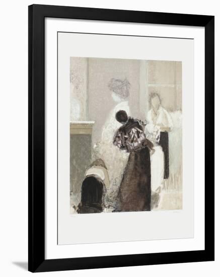 L'Essayage-Dominique Andrier-Framed Limited Edition