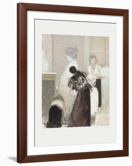 L'Essayage-Dominique Andrier-Framed Limited Edition