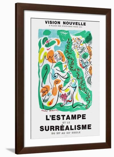 L'Estampe et le Surrealisme-André Masson-Framed Collectable Print